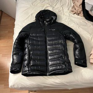 COPY - Columbia Titanium Heatzone 1000 Turbodown Jacket Black Size Medium